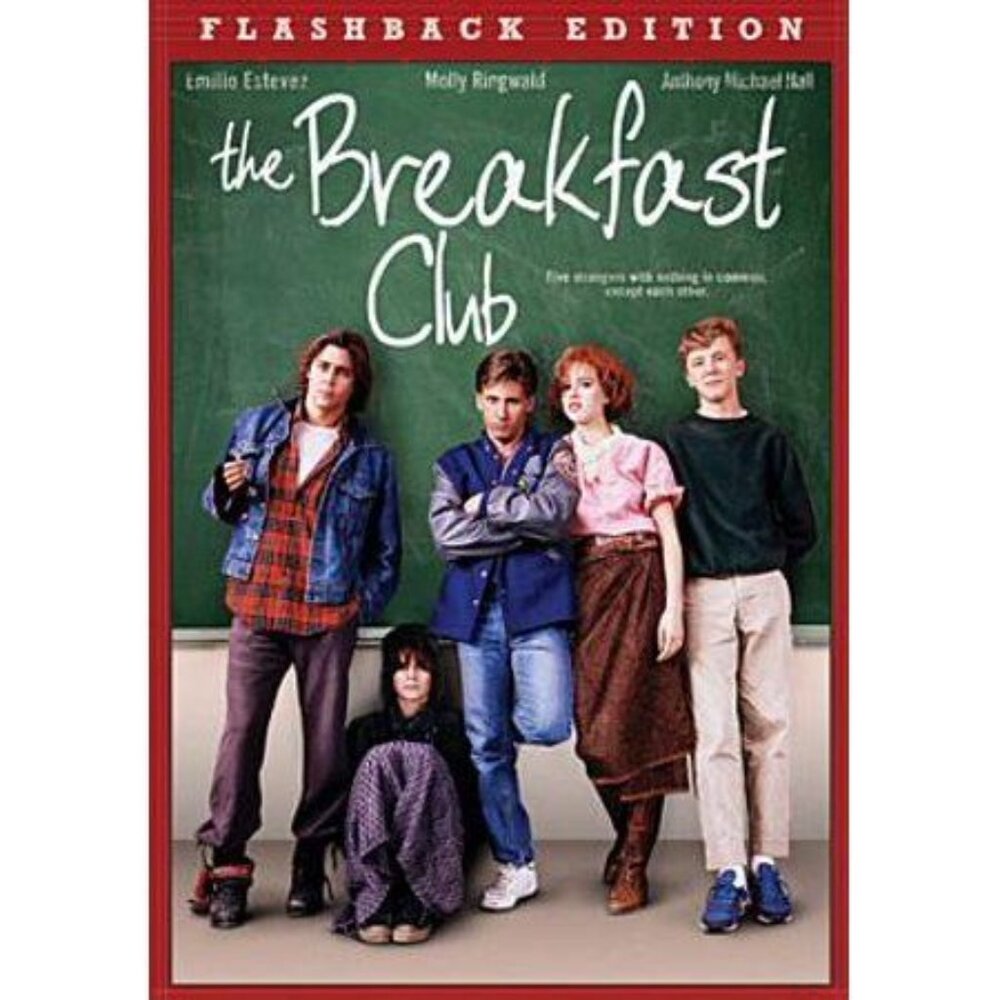 The Breakfast Club Flashback DVD 1985 Emilio Estevez Molly Ringwald Universal